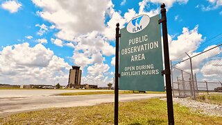 Exploring ILM Airport Observation Area (Airplanes) - Wilmington, North Carolina - POV
