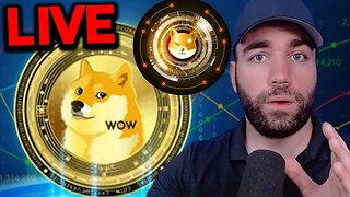 DOGECOIN & SHIBA INU BREAKOUT! RISE OF THE MEME COINS! CRYPTO MARKET NEWS LIVE!