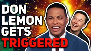 LOL: Don Lemon OUTRAGED By FACTUAL Elon Musk Tweet