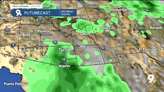 A better chance of rain arrives for the weekend