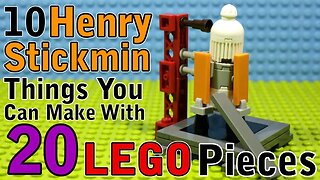 10 Henry Stickmin things You Can Make With 20 Lego Pieces