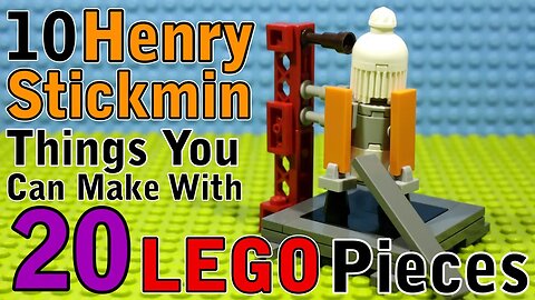 10 Henry Stickmin things You Can Make With 20 Lego Pieces