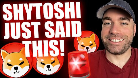 Shiba Inu Coin Holders, Shytoshi Just Said THIS About Shibarium (great news!)