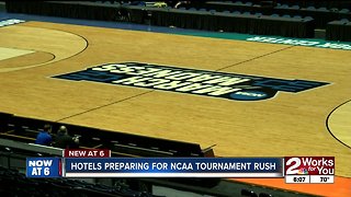 Hotels preparing for NCAA tournament rush