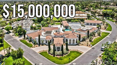 Inside a $15 Million Massive Rancho Mirage Estate | Mansion Tour