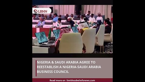 Tinubu Pledges to Saudi Investors: Nigerias Commitment to Free Market Economics #tinubu #saudiarabia