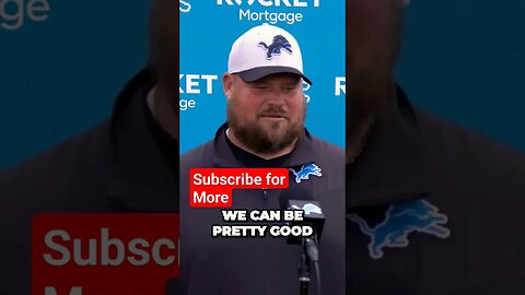 Coach Fraley on Detroits Offensive Line #nfl #detroitlions #shorts