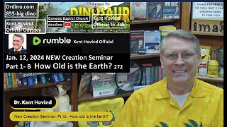 New Creation Seminar- Pt 1b- How old is the Earth?