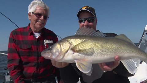 Downrigger Action on Lake of the Woods