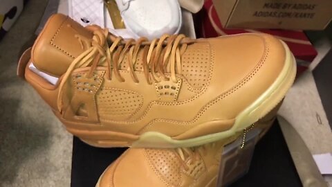 Jordan 4 Retro Premium:PINNACLE (Ginger/Gum/Yellow #819139)