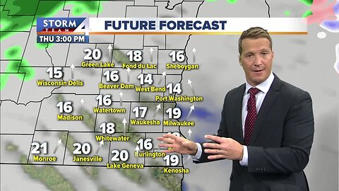 Some light rain Thursday, weekend storm ramping up