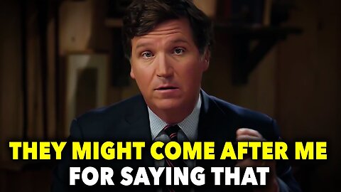 Tucker Carlson: "I'm Not ALLOWED To Say This To The Public!"