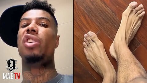 "It's Hard Out Here" Blueface Claims He Developed A Foot Bunion From Crip Walking! ♿️