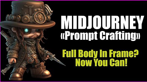 How To: Midjourney Prompt Crafting - Full Body? How to Do Anything!