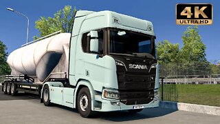 Scania R520 on NORDIC ROADS | Euro Truck Simulator 2 Gameplay "4K"