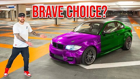 PAINTING MY BMW 1M REPLICA IN THIS INDVIDUAL COLOUR