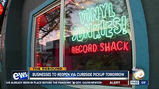 Businesses to reopen via curbside pickup Friday