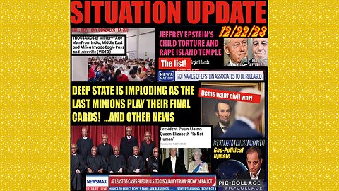 SITUATION UPDATE 12/22/23 - Gcr/Judy Byington Update, Col Macgregor, Impeachment Secret Meetings
