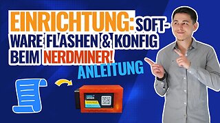 Nerdminer Einrichtung | Software flashen und konfigurieren | Schritt für Schritt Anleitung