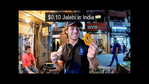 $0.10 Jalebi in India 🇮🇳