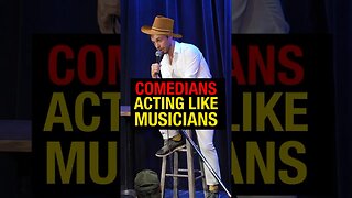 When comedians act like musicians #standupcomedy #standup #music