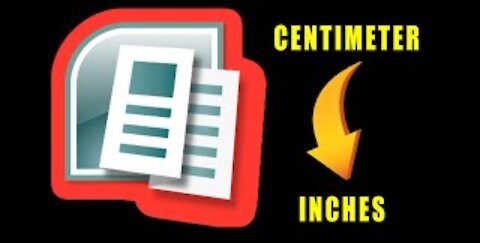 How to Change Centimeter to inches in Publisher 2007