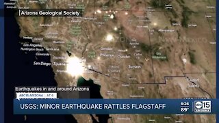 Minor earthquake rattles Flagstaff