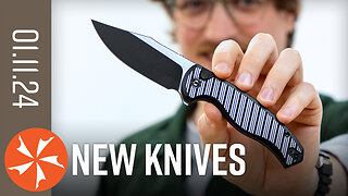 New Knives for the Week of January 11th, 2024 Just In at KnifeCenter.com