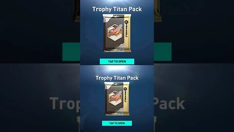 Open the Titan trophy gift pack ‼️ in fifa mobile #fifamobile #shorts