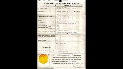 Obama birth certificate