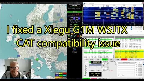 Xiegu G1m WSJTX CAT compatibility issue
