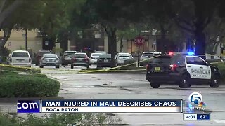 Mall panic caused by balloon