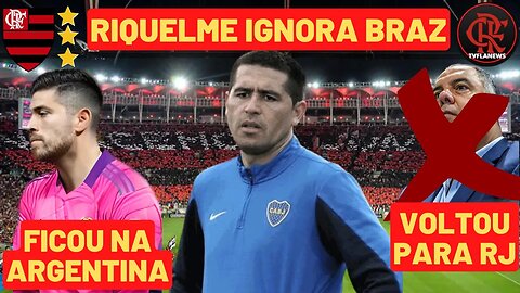 RIQUELME IGNORA O FLAMENGO 🤦🏻‍♂️❤🖤👀