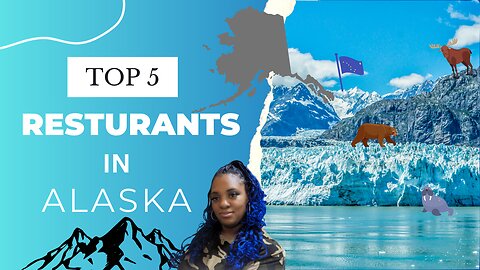 Top 5 Restaurants in Alaska| BEST PLACES TO EAT IN ANCHORAGE ALASKA #video #foodie #review #food 😋😋