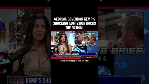 Georgia Governor Kemp’s Shocking Admission Rocks the Nation!