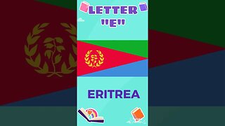 FLAGS OF COUNTRIES STARTING WITH THE LETTER E