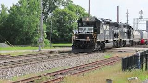 Norfolk Southern L70w Local Mixed Train From Fostoria, Ohio June 12, 2021