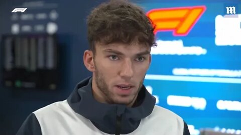 Video: Pierre Gasly 'scared' after near-miss with tractor in the Japanese GP