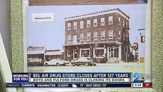 Bel Air drug store closes after 127 years