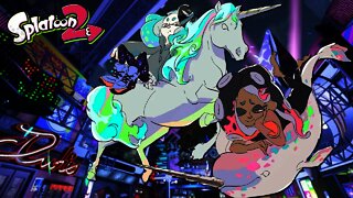 Splatoon 2 | Unicorn vs Narwhal Splatfest GAMEPLAY