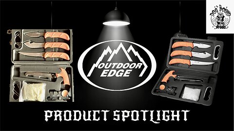 OUTDOOR EDGE KNIVES / TOOLS FIELD PAK! PRODUCT SPOTLIGHT!