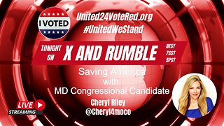 @United24VoteRed X Spaces w/ Guest Cheryl Riley