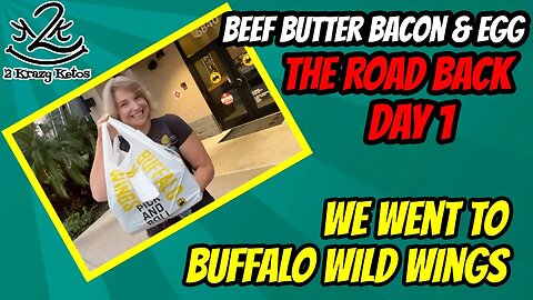 Beef Butter Bacon & egg challenge, THE ROAD BACK | Eating Chicken Wings
