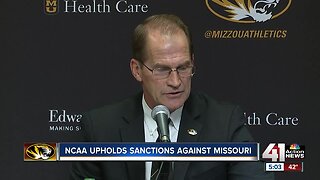 No bowl for Mizzou, NCAA upholds ban and other sanctions
