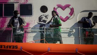 Italian Coast Guard Rescues 49 From Artist Banksy's Migrant Boat