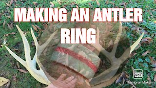 How To Make an Antler Ring
