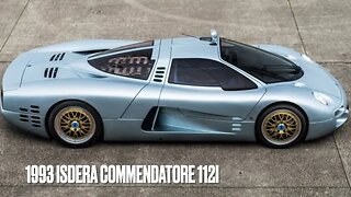 What is the Isdera Commendatore 112i? And can you buy one?