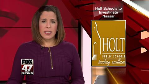 Holt Schools issue statement in Nassar case