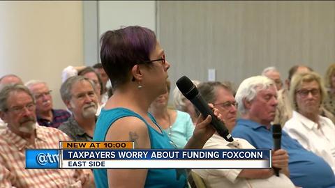 MKE residents raise concerns about Foxconn deal