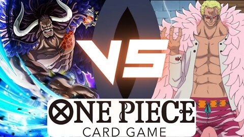 Doflamingo [Blue] VS Kaido [Purple] | One Piece Card Game Battle OP01